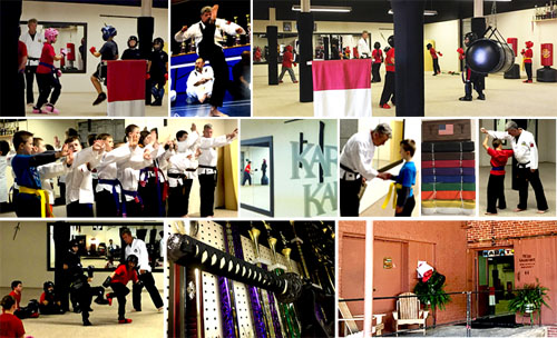 Collage of FSKDojo Karaikido Marion Karate School